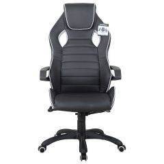 Кресло компьютерное BRABIX Techno Pro GM-003 (экокожа черное/серое, вставки серые) 531814 в Приобье - priobie.mebel24.online | фото 5