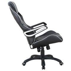 Кресло компьютерное BRABIX Techno Pro GM-003 (экокожа черное/серое, вставки серые) 531814 в Приобье - priobie.mebel24.online | фото 6