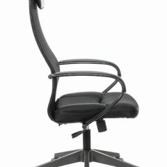 Кресло офисное BRABIX PREMIUM "Stalker EX-608 PL" (ткань-сетка/кожзам, черное) 532090 в Приобье - priobie.mebel24.online | фото 3