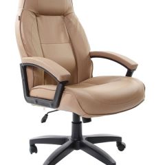 Кресло офисное BRABIX "Formula EX-537", экокожа, песочное, 531390 в Приобье - priobie.mebel24.online | фото