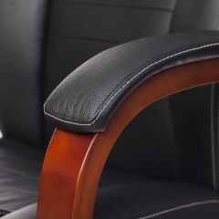 Кресло руководителя Бюрократ T-9923WALNUT/BLACK в Приобье - priobie.mebel24.online | фото 6