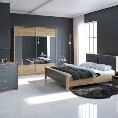 Кровать 1800 с плитой 22 мм ЛИБЕРТИ + основание в Приобье - priobie.mebel24.online | фото 2