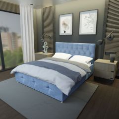Кровать Афины Решетка+ПМ+Дно (1600) в Приобье - priobie.mebel24.online | фото