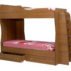 Кровать детская 2-х ярусная Юниор-1 (800*2000) ЛДСП в Приобье - priobie.mebel24.online | фото