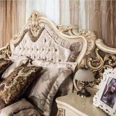 Кровать 1600 Джоконда (крем) в Приобье - priobie.mebel24.online | фото 5