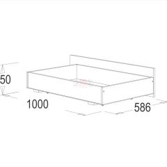 Кровать двойная Ольга 1Н + 2-а ящика (1200*2000) в Приобье - priobie.mebel24.online | фото 3