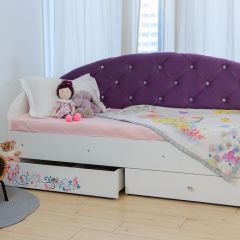 Кровать Эльза (без бортика) на латах в Приобье - priobie.mebel24.online | фото 5