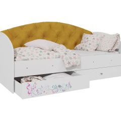 Кровать Эльза (без бортика) на щитах в Приобье - priobie.mebel24.online | фото 11