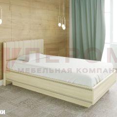 Кровать КР-1011 с мягким изголовьем в Приобье - priobie.mebel24.online | фото