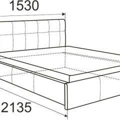 Кровать Изабелла с латами Newtone light beige 1400x2000 в Приобье - priobie.mebel24.online | фото