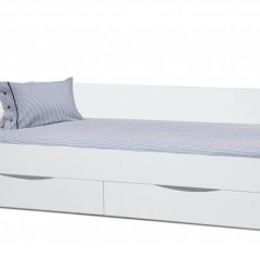 Кровать одинарная "Фея - 3" симметричная New (2000Х900) белая в Приобье - priobie.mebel24.online | фото