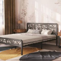 Кровать "Орион" КМД16 Черная (1600*2000) (ножки-черные) в Приобье - priobie.mebel24.online | фото