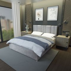 Кровать Верона Решетка+ПМ (1800) *БЕЗ ДНА в Приобье - priobie.mebel24.online | фото