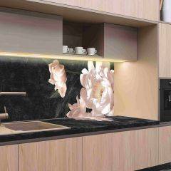 Кухонный фартук со столешницей (А-05) в едином стиле (3050 мм) в Приобье - priobie.mebel24.online | фото