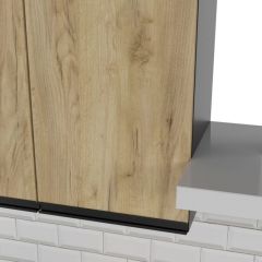 Кухонный гарнитур Адажио медиум 1400 мм в Приобье - priobie.mebel24.online | фото 5