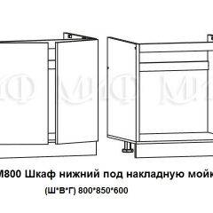 ЛИЗА-2 Кухонный гарнитур 1,6 Белый глянец холодный в Приобье - priobie.mebel24.online | фото 6