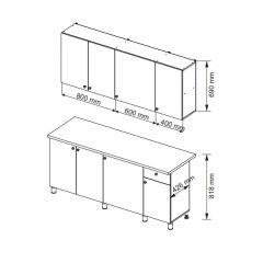 Кухонный гарнитур POINT 180 в Приобье - priobie.mebel24.online | фото 11