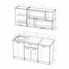 Кухонный гарнитур Симона стандарт 1600 в Приобье - priobie.mebel24.online | фото 4