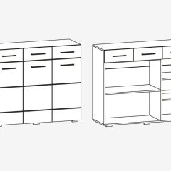 Модульная гостиная Фиеста (Венге/Белый глянец) в Приобье - priobie.mebel24.online | фото 3