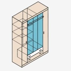 НИКА Н13 Шкаф для одежды в Приобье - priobie.mebel24.online | фото 5