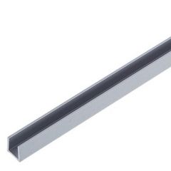 Планка торцевая "П" 6 мм для стеновой панели (алюминий) в Приобье - priobie.mebel24.online | фото