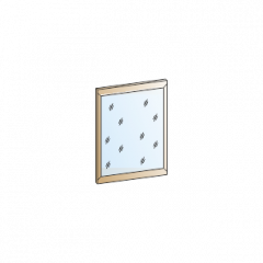 Прихожая Мелисса композиция 6 (Гикори Джексон светлый) в Приобье - priobie.mebel24.online | фото 2