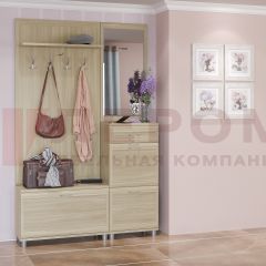 Прихожая Мелисса композиция 8 (Ясень Асахи) в Приобье - priobie.mebel24.online | фото