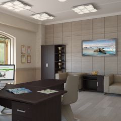 Приставка для стола руководителя Премиум Пр.Б-12 в Приобье - priobie.mebel24.online | фото 4