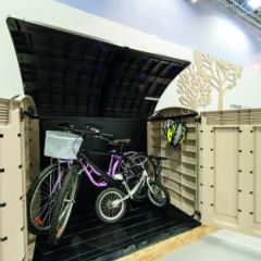 Садовый шкаф Стор ит Аут Ультра (STORE IT OUT ULTRA 2000 L) 2000 л, бежевый в Приобье - priobie.mebel24.online | фото 10