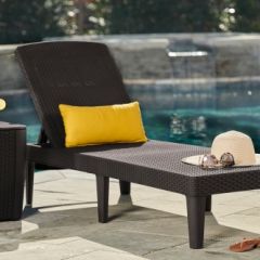 Шезлонг Джайпур (Jaipur Sun lounger) виски-коричневый в Приобье - priobie.mebel24.online | фото 3