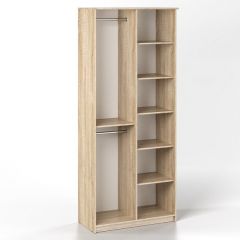 Шкаф 2-х створчатый Дуэт Люкс без зеркала в Приобье - priobie.mebel24.online | фото 4