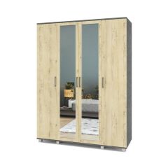 ЕВА Шкаф 4-х дверный Е41 в Приобье - priobie.mebel24.online | фото 7