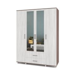 ЕВА Шкаф 4-х дверный Е43 в Приобье - priobie.mebel24.online | фото 9