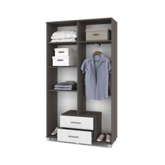 КАРИНА Шкаф 4-х дверный К43 в Приобье - priobie.mebel24.online | фото 2