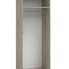 Шкаф Эмма (Дуб Крафт серый/белый) в Приобье - priobie.mebel24.online | фото 2