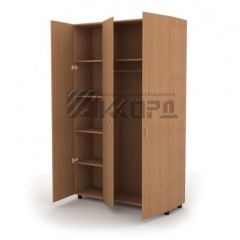 Шкаф комбинированный для одежды ШГ 84.3 (1200*620*1800) в Приобье - priobie.mebel24.online | фото