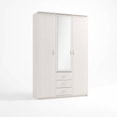 Шкаф комбинированный Дуэт Люкс с зеркалом в Приобье - priobie.mebel24.online | фото 6