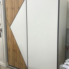 Шкаф-купе 1400 серии SOFT D8+D2+B2+PL4 (2 ящика+F обр.штанга) профиль «Графит» в Приобье - priobie.mebel24.online | фото 5