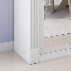 Шкаф-купе 2150 серии NEW CLASSIC K1+K1+K1+B22+PL4 (по 2 ящика лев/прав+F обр.штанга) профиль «Капучино» в Приобье - priobie.mebel24.online | фото 5