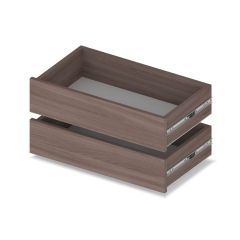 МАРТИН Шкаф-купе с зеркалами Шимо темный (2000*450) М403 в Приобье - priobie.mebel24.online | фото 3