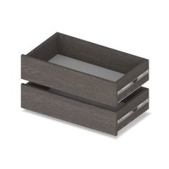 МАРТИН Шкаф-купе с зеркалом Анкор темный (2200*450) М422 в Приобье - priobie.mebel24.online | фото 3