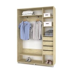 РОЛАНД Шкаф-купе Ирландский дуб (450*1300) Р431 в Приобье - priobie.mebel24.online | фото 5