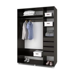 РОЛАНД Шкаф-купе с зеркалами Венге (600*1300) Р633 в Приобье - priobie.mebel24.online | фото 4