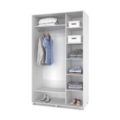 РОЛАНД Шкаф-купе с зеркалом Анкор светлый (600*1200) Р622 в Приобье - priobie.mebel24.online | фото 2