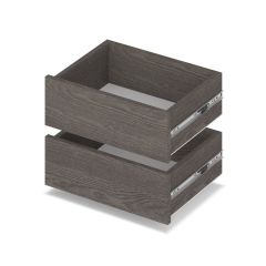 РОЛАНД Шкаф-купе с зеркалом Анкор темный (450*1400) Р442 в Приобье - priobie.mebel24.online | фото 4