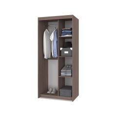 ТОМАС Шкаф-купе Шимо темный - Шимо светлый Т21 в Приобье - priobie.mebel24.online | фото 2