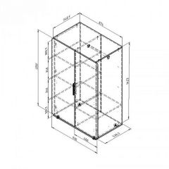 Шкаф Дельта Лофт-13.01 Дуб Ирладндский в Приобье - priobie.mebel24.online | фото 3