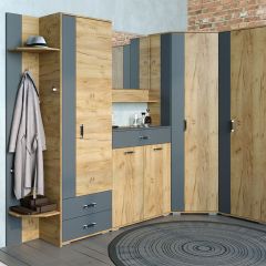Шкаф унив. с ящиками НКМ Бостон Секция 9 в Приобье - priobie.mebel24.online | фото 2
