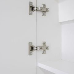 Шкаф-зеркало Норма 1-55 левый АЙСБЕРГ (DA1603HZ) в Приобье - priobie.mebel24.online | фото 7