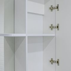 Шкаф-зеркало Норма 1-60 правый АЙСБЕРГ (DA1606HZ) в Приобье - priobie.mebel24.online | фото 6